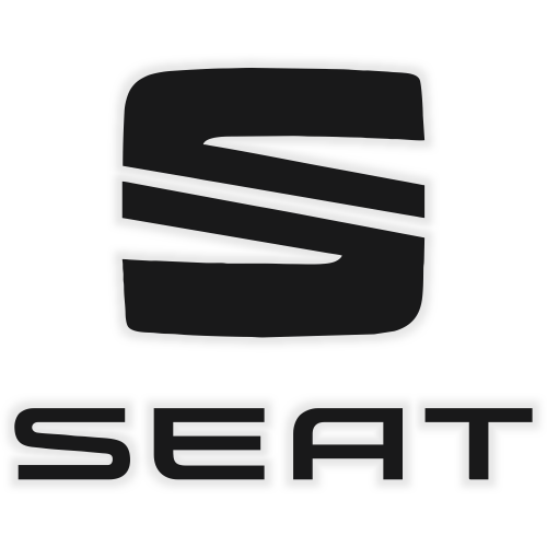 SEAT Logo blk mit weisser Corona