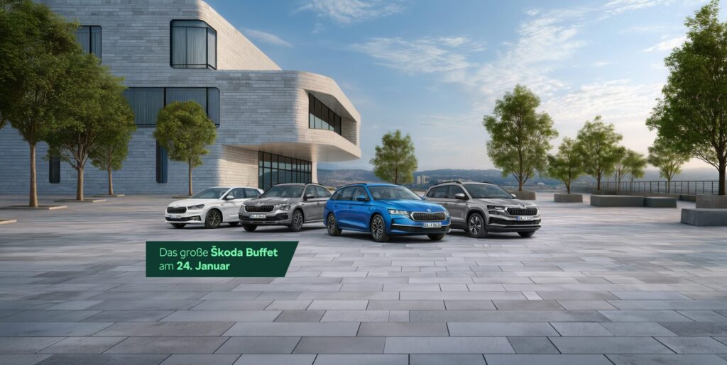 Ganz leicht zur Balance finden. Beim großen Škoda Buffet  am 24. Januar 2026.