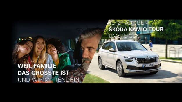 JETZT AUF DEN ŠKODA KAMIQ TOUR UMSTEIGEN