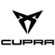 CUPRA Logo schwarz mit weisser Corona